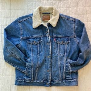 Levi’s Sherpa Lined Trucker Jacket